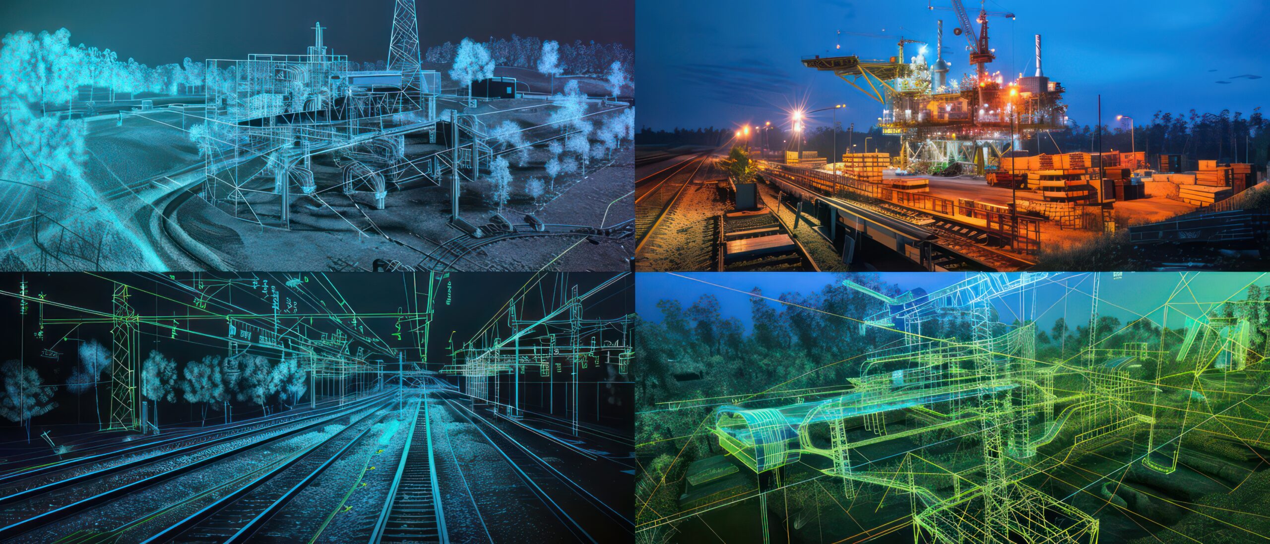 Investigating advanced methods for point cloud segmentation and processing to support near-real-time infrastructure and asset modelling, management, maintenance, and resilience