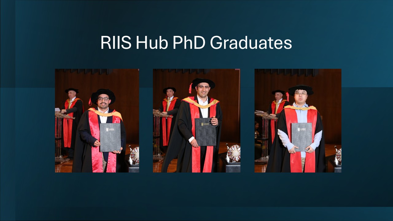 Celebrating Our Newest RIIS Hub PhD Graduates
